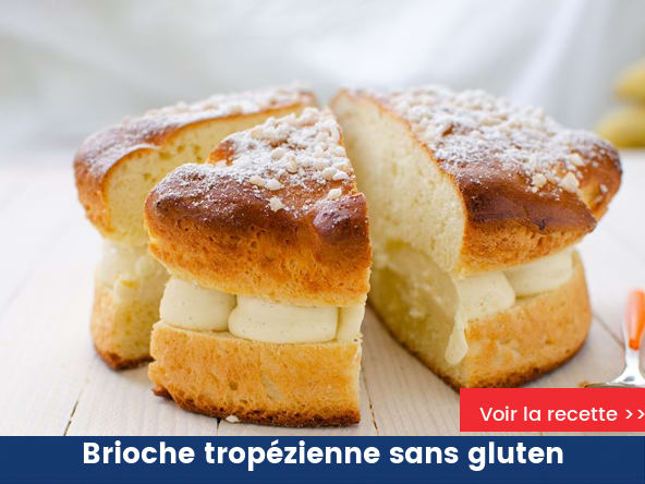 Brioche tropézienne sans gluten